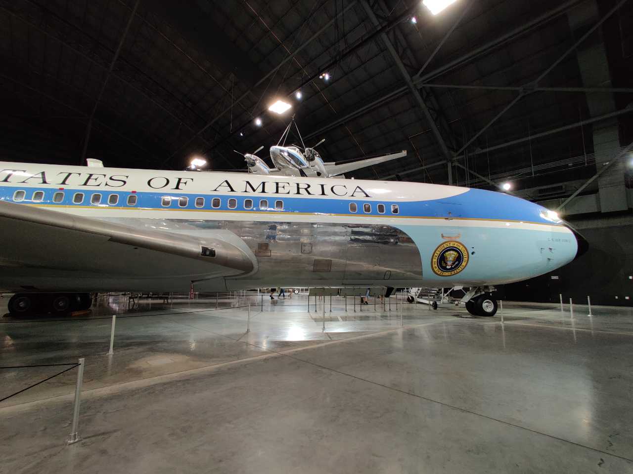 Boeing VC-137C SAM 26000 - eight presidents used this plane as "Air Force One"