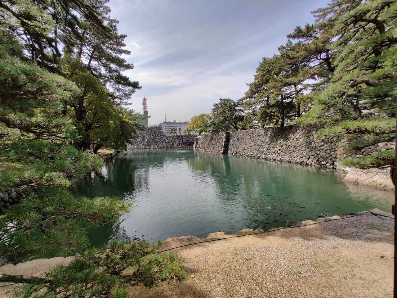 Takamatsu Castle moat