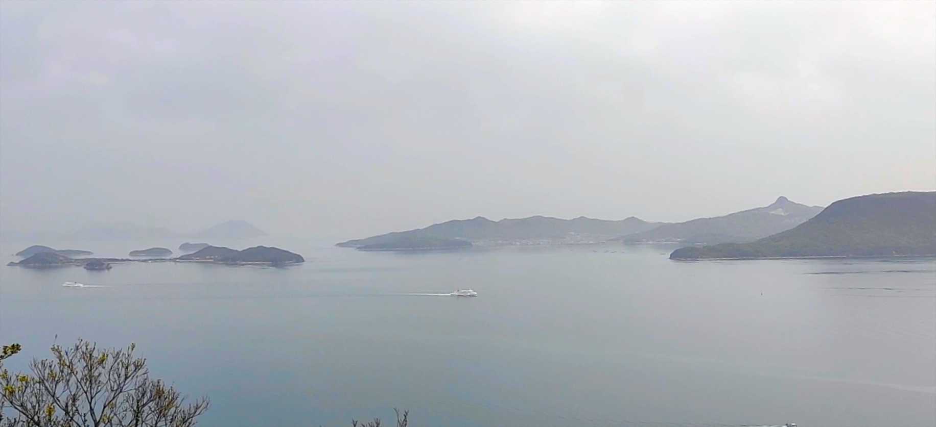 View from the Washigamine Observatory in Megijima