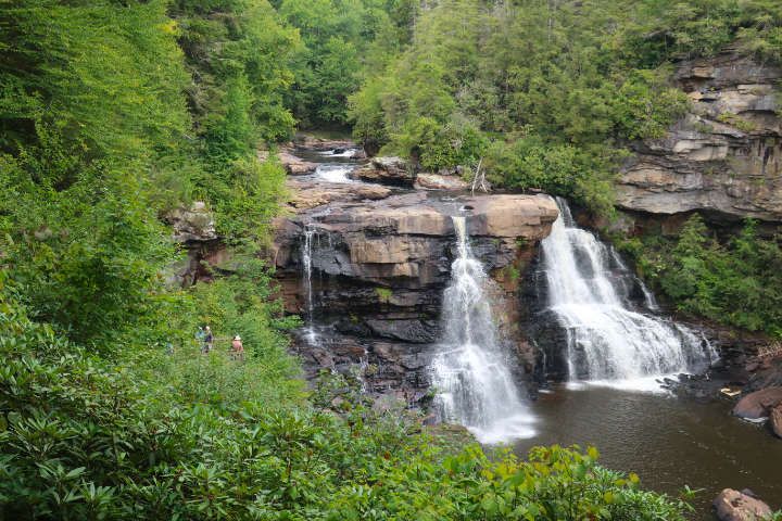 Another view of Blackwater Falls in West Virginia
